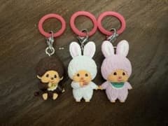 モンチッチめじるしアクセサリー チムたん2種、モンチッチ復刻ver1種セットのサムネイル