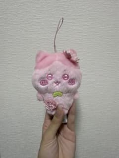 ちいかわ ハチワレ マスコット ぬいぐるみ ピンクのサムネイル