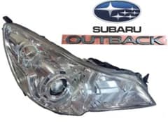 スバル レガシィアウトバック(BR9)純正ヘッドライト　運転席側 スバル レガシィアウトバック(BR9)純正ヘッドライト 運転席側 - メルカリ
