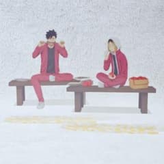 이치 반 쿠지 하이큐 !! 아크릴 스탠드 쿠로오 테츠로 외로 손톱 연마