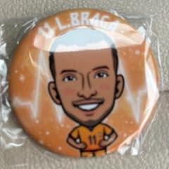 清水エスパルス　11 ルーカスブラガ　缶バッチのサムネイル