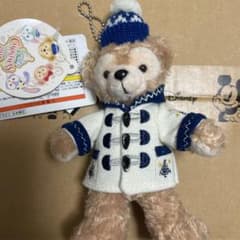 ダッフィー ぬいぐるみバッジ　クリスマス　2018のサムネイル