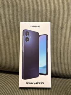 【新品未開封品】Samsung Galaxy A25 5G　本体 ブラックのサムネイル
