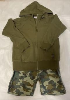 greenlabel relaxing/DOORS パーカー＆パンツ 135cmのサムネイル