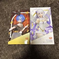 【 Re:ゼロから始める異世界生活 】フィギュア ⭐️新品⭐️メルカリ便⭐️ Re:ゼロから始める異世界生活 フィギュアセット レムバニー&エミリア