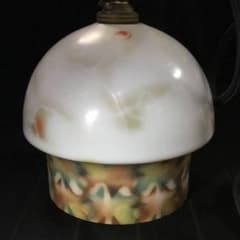 アールデコ◇ヴィンテージ照明◇イギリス ガラス 天井照明 電笠