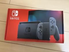 Nintendo Switch グレー 本体 ソフト付きのサムネイル