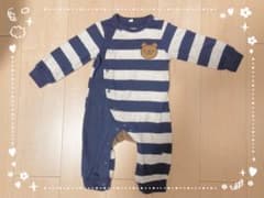 くまさんカバーオール　80のサムネイル