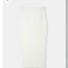 Pencil knit skirt ホワイト Laubeblancのサムネイル