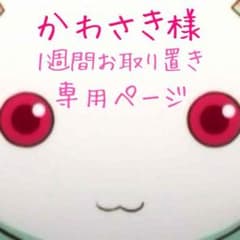 かわさき様 1週間お取り置き専用ページのサムネイル
