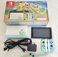 Nintendo Switch 아츠모리 한정 모델 상자 유역 있음