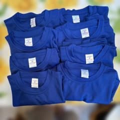 United Athle ドライTシャツ 150サイズ ブルー 複数枚セットのサムネイル