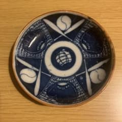 chiたん 様 専用！図変わり印判　小皿　野球　コレクター放出品！のサムネイル
