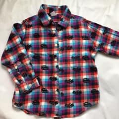 UNIQLO カーズ　ネルシャツ　110cmのサムネイル
