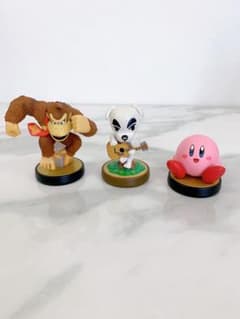 +스마브라 별의 커비 amiibo 도부츠의 숲 와타케케 동키 콩