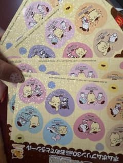ハッピーセット　キラキラ　シールのサムネイル