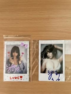 伊織もえサインチェキ2枚のサムネイル