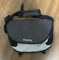 00s Columbia ワンショルダーバッグ チェック柄 シティボーイ テック