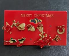 クリスマス　ピアスのサムネイル