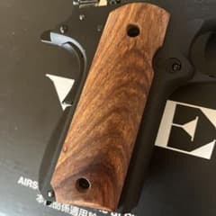M1911用木製ガスガン用グリップ ブラウンのサムネイル