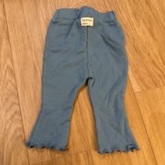 Aosta フレアパンツ ブルー Lサイズのサムネイル