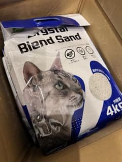 OFT クリスタルブレンド砂 4kg 6袋　猫用　未使用のサムネイル