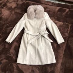 アンゴラ入りwoolコートのサムネイル