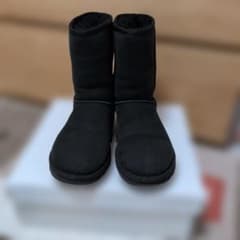 UGG アグ ムートンブーツ ブラック 23センチ