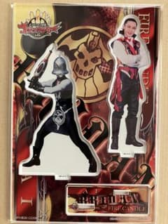 ゴジュウジャー さんすたー文具 アクリルスタンド ファイヤキャンドル