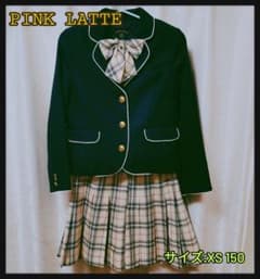 【リコタ様専用】150 XSサイズ ピンクラテ 女の子 卒入式 フォーマルスーツのサムネイル
