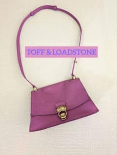 TOFF＆LOADSTONE 　レザーショルダーバッグのサムネイル
