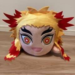 鬼滅の刃 メガジャンボ寝そべりぬいぐるみ 煉獄杏寿郎のサムネイル