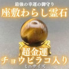 超金運】チョウピラコ霊石 タイガーアイ 座敷わらし 座敷童子