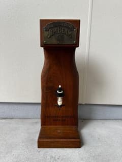 Jim Beam アンティーク 木製リカーサーバースタンド / ディスプレイ m47018043271_1.jpg?1775361640