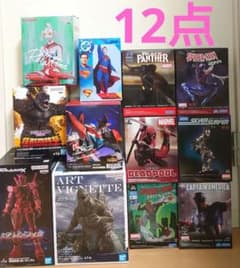 フィギュア　MARVEL　スーパーマン　スパイダーマン　ゴジラ　ガンダム　等 フィギュア MARVEL スーパーマン スパイダーマン ゴジラ ガンダム 等