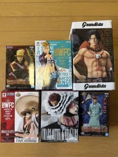 ONE PIECE フィギュア まとめ売り ルフィ エース カタクリ 他 - メルカリ
