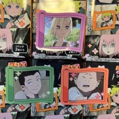 NARUTO トレーディングコレクトステッカー いの シカマル チョウジのサムネイル