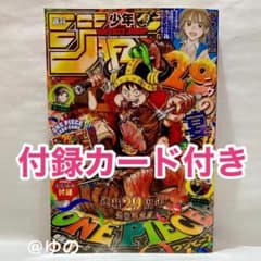 週刊少年ジャンプ 2026年 33号 プロモカード付き ワンピース - メルカリ