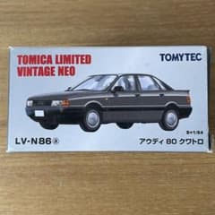 トミカリミテッドヴィンテージネオ　LV-N86a アウディ80 クワトロ トミカリミテッドヴィンテージネオ LV-N86a アウディ80 クワトロ