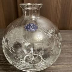 ELBE AJKA エルベクリスタル アイカクリスタルグラス ハンガリー製 2客 エルベ クリスタル製花瓶 ELBE AJKA ハンガリー製 - メルカリ