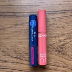 NIVEA ラズベリーピンク & セザンヌ ウォータリーティントリップ01のサムネイル