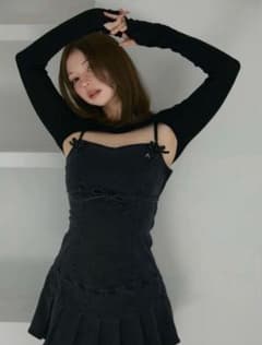 andmary Bonnie denim mini dress 最終値下げ Andmary Bonnie denim mini dress - メルカリ