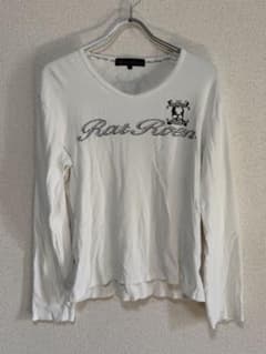 00s Roen skull sequins long sleeve y2kのサムネイル