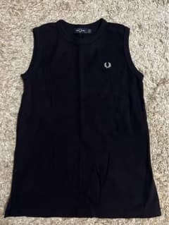 フレッドペリー fredperry ノースリーブ ブラック 黒のサムネイル