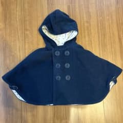 美品 bebe ベベ ポンチョ 星柄 スナップボタンのサムネイル