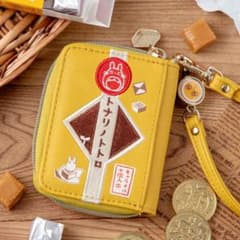 となりのトトロ リール付きコインカードケース キャラメルのサムネイル