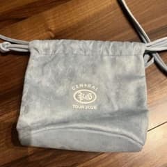 King Gnu CEN+RAL KINCHAKU POUCH ブルーグレイ - メルカリ