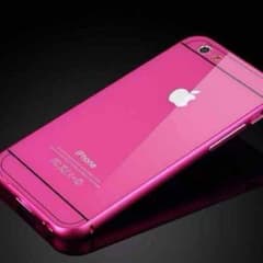 iPhone6 アルミカバー ピンクのサムネイル