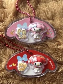 サンリオキャラクターズ　パッケージチャーム　マイメロ2点セットのサムネイル