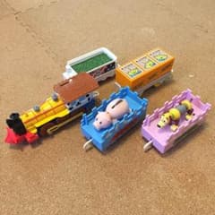 値下げ！トイストーリー  プラレール  ウッディ保安官セットのサムネイル